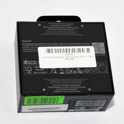 AURICULARES SAMSUNG GALAXY BUDS3 PRO NEGROS PRECINTADO