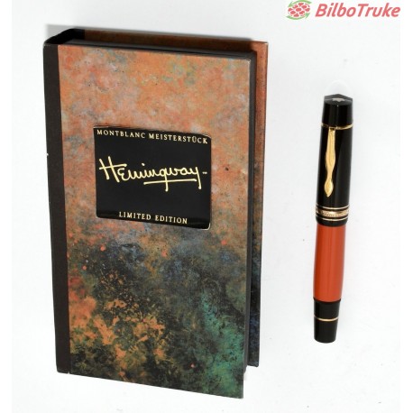 PLUMA MONTBLANC MEISTERSTUCK HEMINGWAY GRANDES ESCRITORES