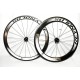 PAREJA RUEDAS BICICLETA CARRETERA CARBONO REYNOLDS 45+65MM PERFIL