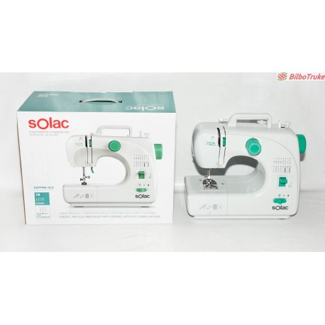 MAQUINA DE COSER SOLAC COTTON 16.0