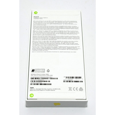 APPLE IPHONE 14 128GB AMARILLO PRECINTADO