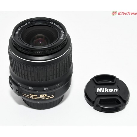 OBJETIVO NIKON NIKKOR ED 18-55MM F:3.5-5.6 GII