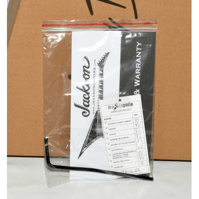 GUITARRA ELECTRICA JACKSON JS1X DK-M MINION MN FB SNOW WHITE