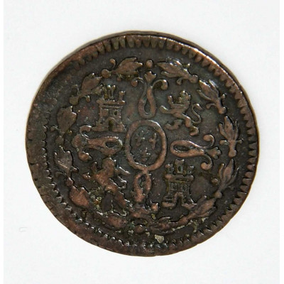 MONEDA 2 MARAVEDIS 1788 CARLOS III SEGOVIA