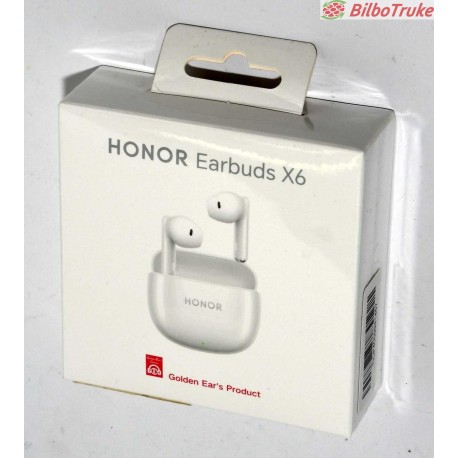 AURICULARES HONOR EARBUDS X6 BLANCO PRECINTADO