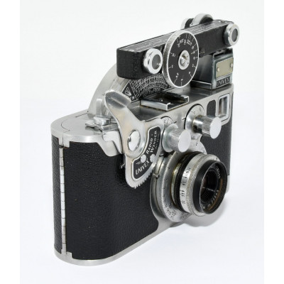 CAMARA UNIVEX MERCURY CC + TRICOR 35MM F:2.7 + RAPID WINDER + FOTOMETRO + TELEMETRO