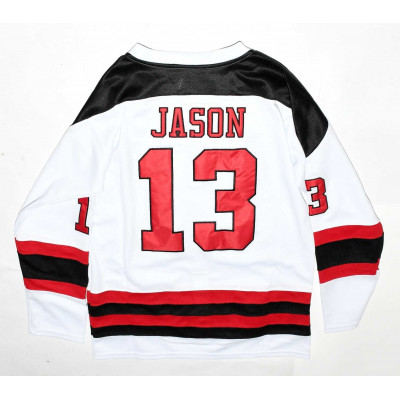 CAMISETA HOCKEY HIELO JASON VORHEES BLANCO