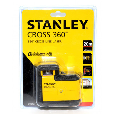 MEDIDOR LASER STANLEY CROSS 360 NUEVO