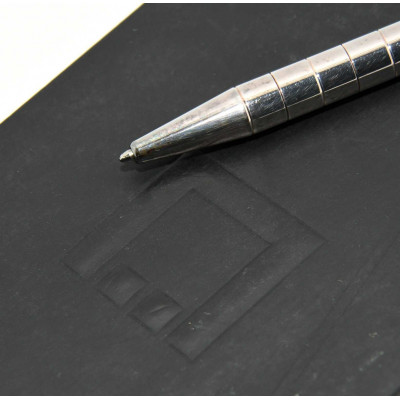 BOLIGRAFO DUPONT PLATEADO