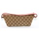 BOLSO DE TELA Y CUERO GUCCI