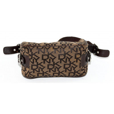 BOLSO DE TELA Y CUERO DONNA KARAN