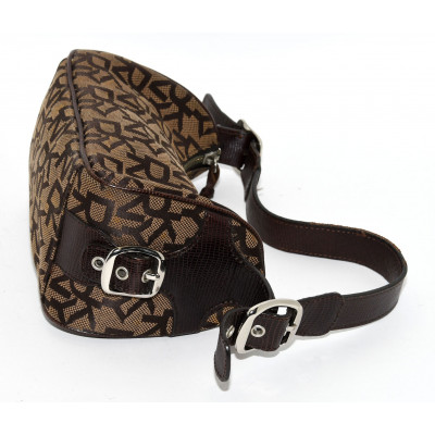 BOLSO DE TELA Y CUERO DONNA KARAN