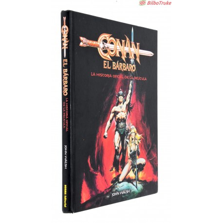 LIBRO CONAN EL BARBARO LA HISTORIA OFICIAL