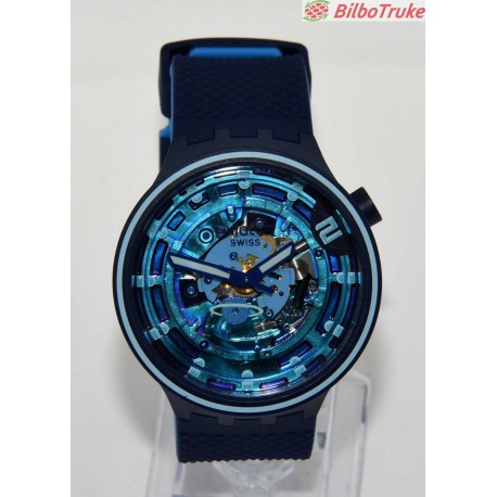 RELOJ SWATCH PLANET BLUE 21 SB01N101
