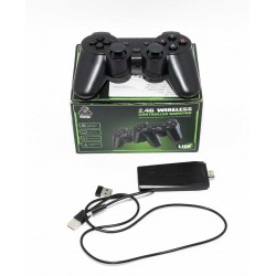 MANDO TIPO PS3 A PILAS CON ACCESORIOS