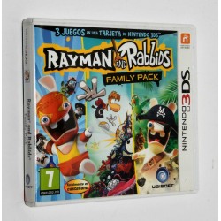 VIDEOJUEGO NINTENDO 3DS RAYMAN RABBIDS FAMILY PACK