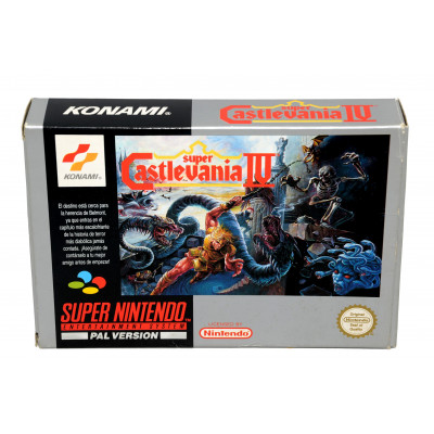 VIDEOJUEGO SUPER CASTLEVANIA IV SUPER NINTENDO