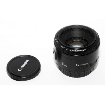 OBJETIVO CANON 50MM 1:1.8 II