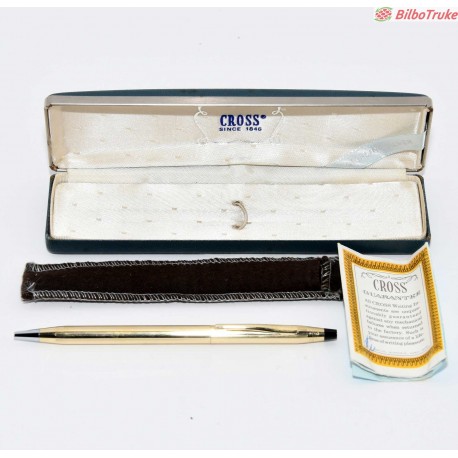 BOLIGRAFO CROSS CENTURY CLASSIC GOLD FILLED 12KT