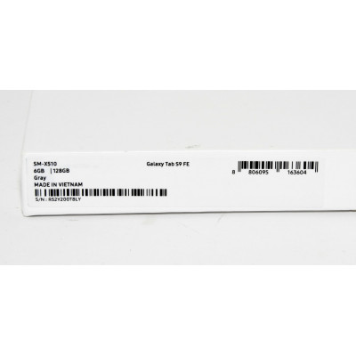 TABLET SAMSUNG GALAXY TAB S9 FE WIFI 128GB GRIS PRECINTADO