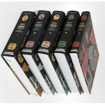 COLECCION SNOOPY Y CARLITOS 5 TOMO