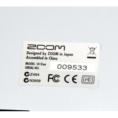 PEDAL PARA BAJO MULTIEFECTO ZOOM B1XON