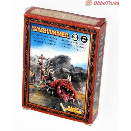 CAJA WARHAMMER FANTASY SKARSNIK Y GOBBLA