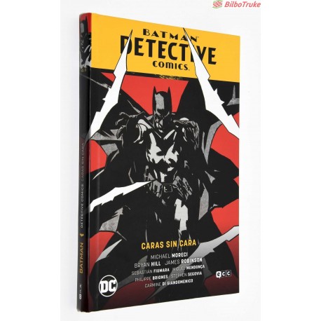 COMIC DC BATMAN DETECTIVE CARAS SIN CARA
