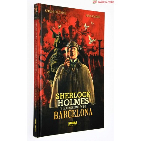 COMIC SHERLOCK HOLMES CONSPIRACION BARCELONA
