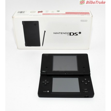 CONSOLA NINTENDO DSI NEGRA COMPLETA