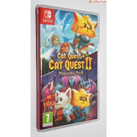 VIDEOJUEGO NINTENDO SWITCH CAT QUEST 1 Y 2