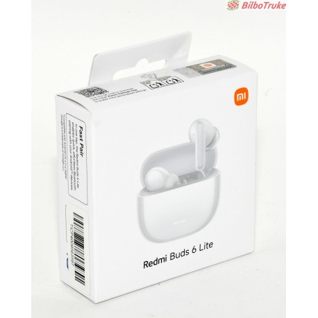 AURICULARES XIAOMI REDMI BUDS 6 LITE BLANCOS PRECINTADO