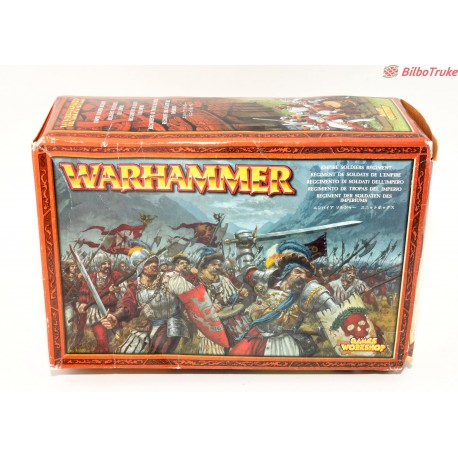 CAJA WARHAMMER REGIMIENTO DE TROPAS DEL IMPERIO