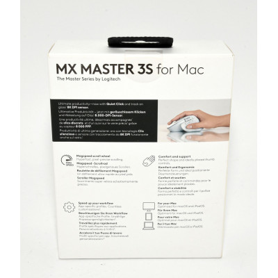 RATON LOGITECH MX MASTER 3S FOR MAC PRECINTADO