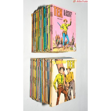 LOTE COMIC TEX (1972). 48 UNIDADES