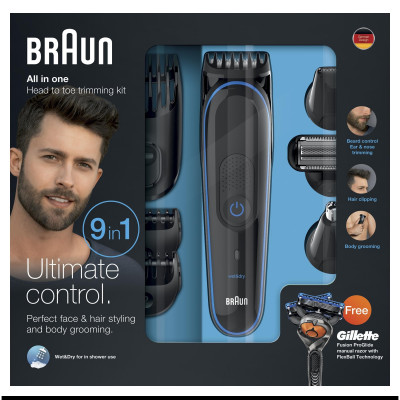 AFEITADORA BRAUN MGK3085	 PRECINTADA