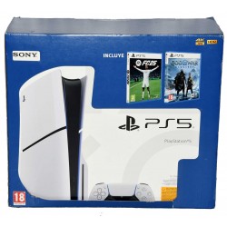 CONSOLA PS5 SLIM OPTICO 1TB BLANCA NUEVO