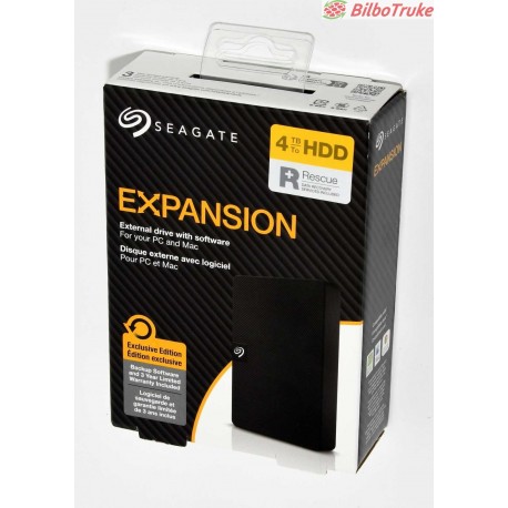 DISCO DURO EXTERNO SEAGATE EXPANSION 4TB NUEVO