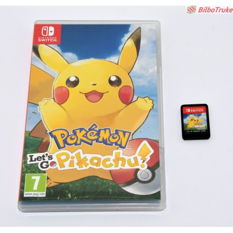 VIDEOJUEGO SWITCH POKEMON LETS GO PIKACHU