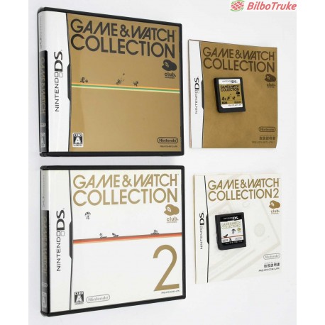 VIDEOJUEGO NINTENDO DS GAME N WATCH COLLECTION 1 Y 2