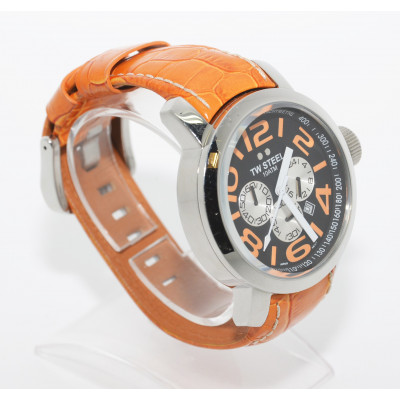 RELOJ TW STEEL CHRONO  BLACK ORANGE