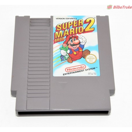 VIDEOJUEGO NINTENDO NES SUPER MARIO BROS 2