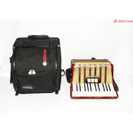ACORDEON HOHNER STUDENT V 48 BASS + FUNDA