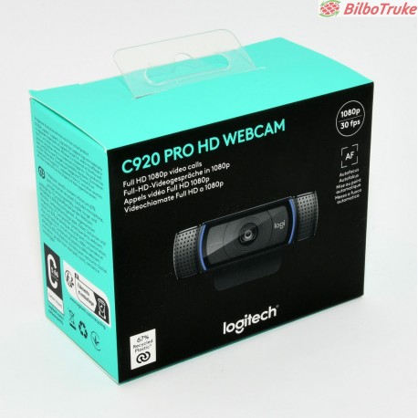 WEBCAM LOGITECH C920 PRO HD PRECINTADO