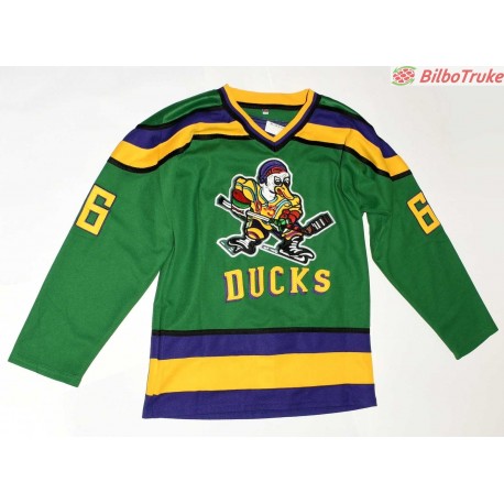 CAMISETA HOCKEY HIELO DUCKS BOMBAY 66