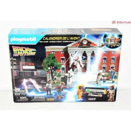 PLAYMOBIL CALENDARIO DE ADVIENTO BACK TO THE FUTURE 70574 PRECINTADO