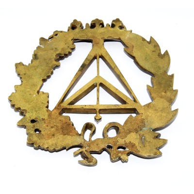 PLACA ESCUDO BRONCE APAREJADORES