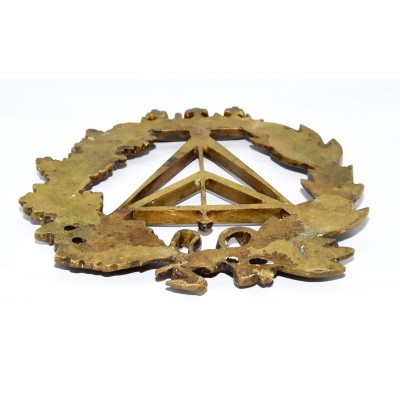 PLACA ESCUDO BRONCE APAREJADORES