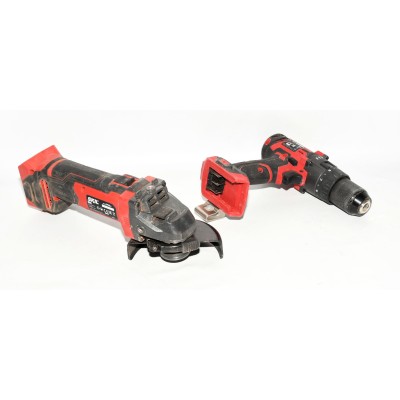 KIT AMOLADORA + ATORNILLADOR SKILL 18V A BATERIA