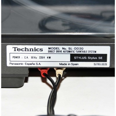 TOCADISCOS TECHNICS SL-DD20
